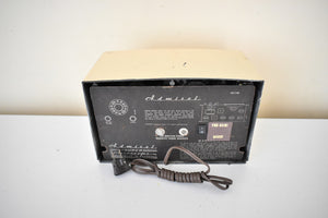 Bluetooth Ready To Go - Ivory 1949 Admiral Model 5R13N Vacuum Tube AM Radio Sounds Terrific!