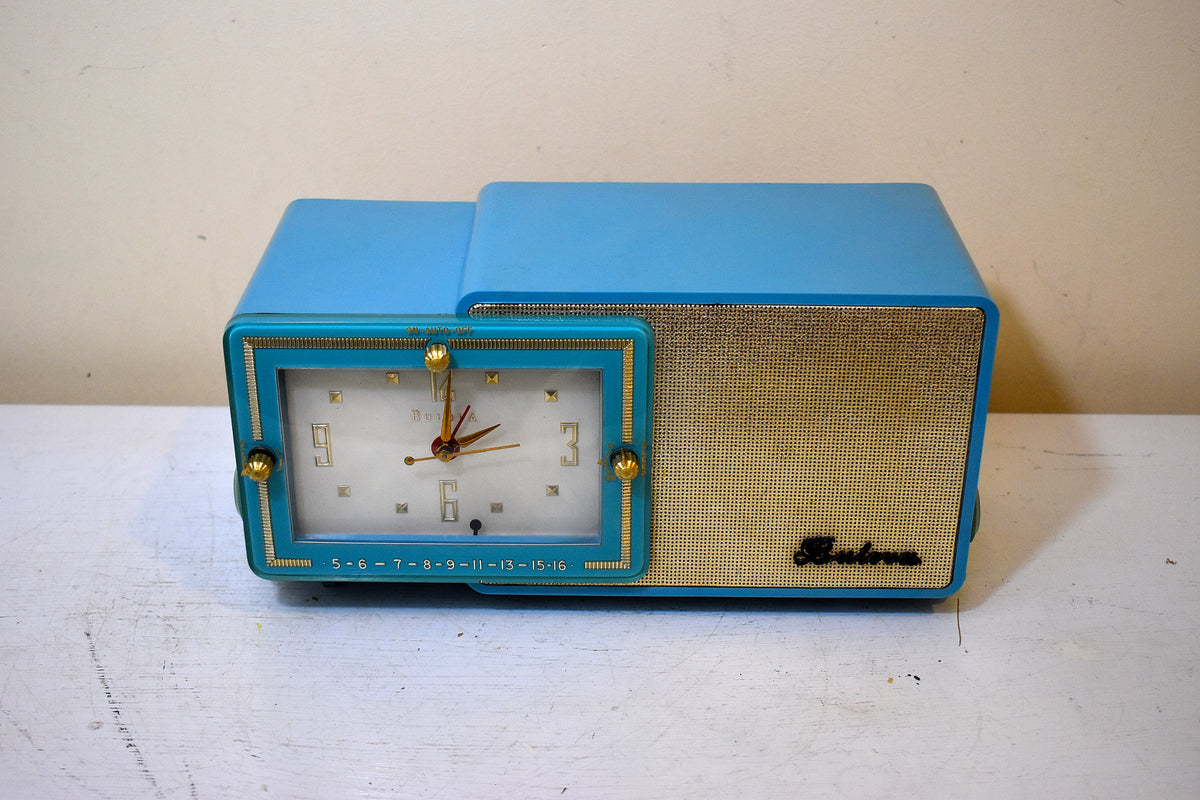 Seafoam Green 1958 Philco Model F752-124 AM 真空管ラジオ 希少な