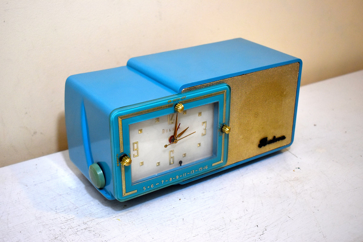 Seafoam Green 1958 Philco Model F752-124 AM 真空管ラジオ 希少な
