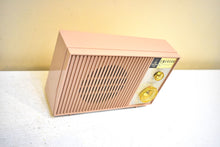 Load image into Gallery viewer, Little Pinkie 1961 Emerson Model G-1701 AM Vacuum Tube Radio Big Sound! Excellent Condition!