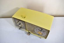 Load image into Gallery viewer, Bluetooth Ready To Go -  Ivory Beige 1966 General Electric Model C465C Vacuum Tube AM Radio Alarm Clock Excellent Condition! Sounds Great!