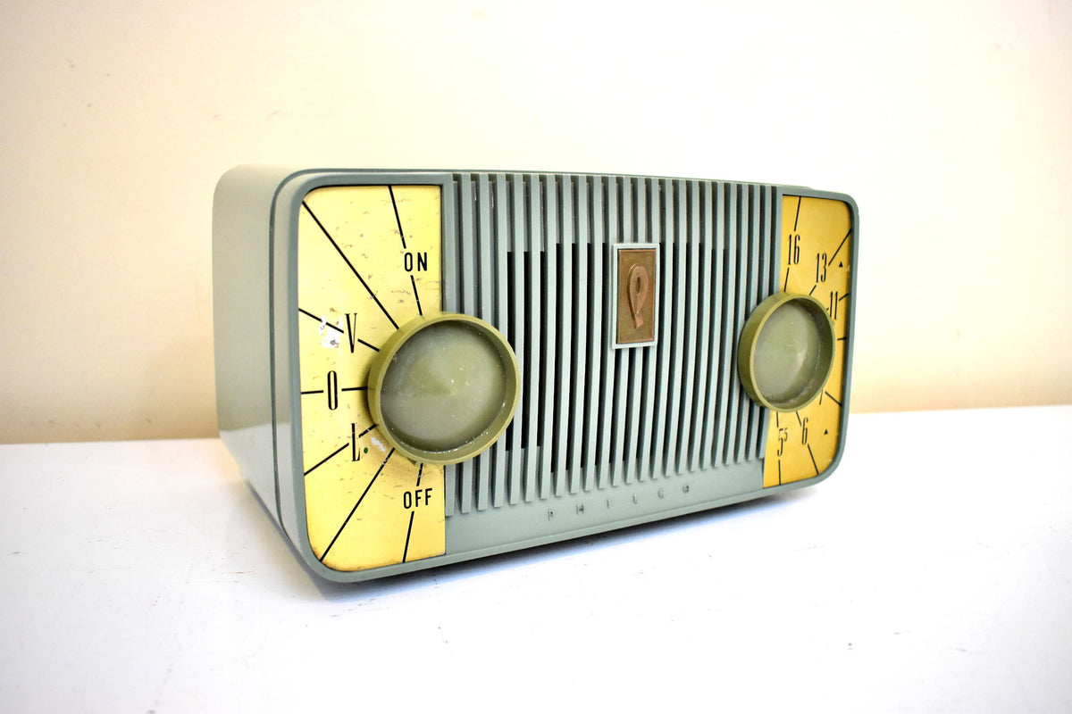 オリーブグリーン Philco ミッドセンチュリー ヴィンテージ 1954