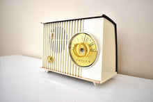 Load image into Gallery viewer, Bluetooth Ready To Go - Black Ivory 1960 Philco F824-124 AM Vacuum Tube Radio Sounds Great! Excellent Condition!