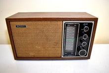 Load image into Gallery viewer, Sony Only! 1975-1977 Sony Model TFM-9440W AM/FM Solid State Transistor Radio Sounds Great!