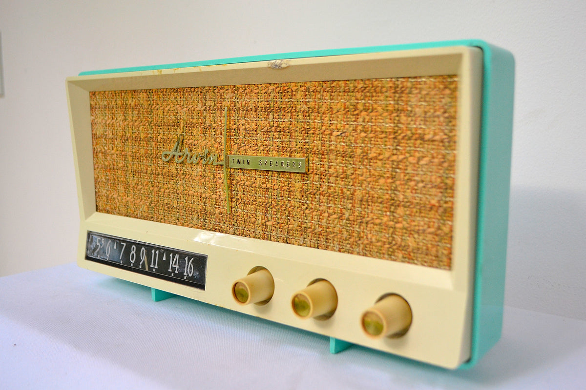 アクアマリン ブルー レトロ Jetsons ヴィンテージ 1959 アービン 2585