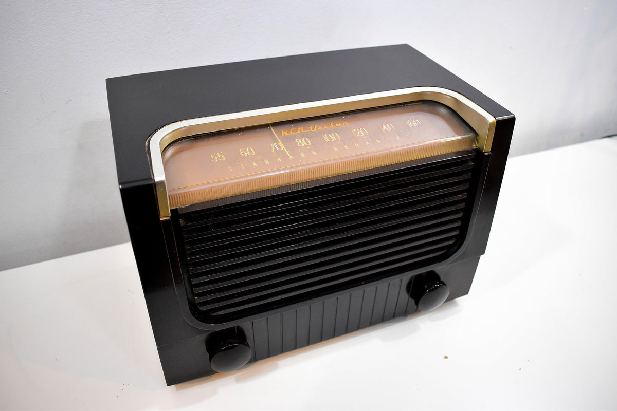 ウェンジ ブラウン ベークライト 1952 RCA Victor Model 2-X-61 真空管