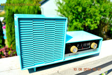 Load image into Gallery viewer, SOLD! - Aug 13, 2014 - Sky Blue SPLIT LEVEL Wacky Looking Retro 1960&#39;s or 1970&#39;s Wards Airline GEN-1703A AM Works! - [product_type} - Admiral - Retro Radio Farm