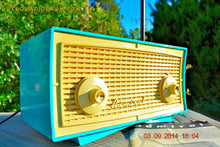 Load image into Gallery viewer, SOLD! - Oct 1, 2014 - SEAFOAM GREEN Retro Jetsons Vintage 1958 Admiral Model 248 AM Tube Radio WORKS! - [product_type} - Admiral - Retro Radio Farm