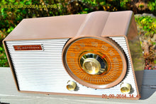 Load image into Gallery viewer, SOLD! - Oct. 22, 2014 - FAUX WOOD GRAIN DIAL! Retro Jetsons Vintage 1963 Motorola T25BN AM Tube Radio WORKS! - [product_type} - Motorola - Retro Radio Farm