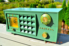 Load image into Gallery viewer, SOLD! - Nov. 14, 2014 PEA GREEN Retro Jetsons Vintage 1955 Admiral 5S33 - [product_type} - Admiral - Retro Radio Farm