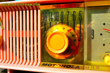 Load image into Gallery viewer, SOLD! - Nov 28, 2014 - PINK PUSSYCAT Retro Jetsons 1957 Motorola 57CC Tube AM Clock Radio WORKS! - [product_type} - Motorola - Retro Radio Farm