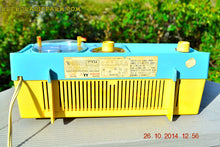 Load image into Gallery viewer, SOLD! - Dec 9, 2014 - BABY BLUE Retro Jetsons 1957 Motorola 5C14CW Tube AM Clock Radio WORKS! - [product_type} - Motorola - Retro Radio Farm