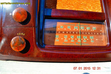 Load image into Gallery viewer, SOLD! - Oct 17, 2015 - ART DECO 1948 Stromberg Carlson Model 1204 AM/FM Brown Swirly Marbled Bakelite Tube Radio Totally Restored! - [product_type} - Stromberg Carlson - Retro Radio Farm