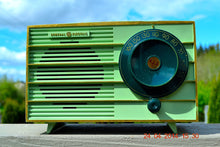 Load image into Gallery viewer, SOLD! - July 11, 2014 - PISTACHIO GREEN Retro Vintage 1957 General Electric 457S AM Tube Radio WORKS! - [product_type} - General Electric - Retro Radio Farm