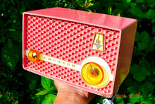 Load image into Gallery viewer, SOLD! - June 5, 2014 - BEAUTIFUL SALMON PINK Retro Vintage 1958 Emerson 924B Tube AM Radio WORKS! - [product_type} - Emerson - Retro Radio Farm