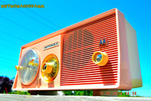 Load image into Gallery viewer, SOLD! - Dec 15, 2014 - SASSY PINK Retro Jetsons 1957 Motorola 5C14PW Tube AM Clock Radio WORKS! - [product_type} - Motorola - Retro Radio Farm