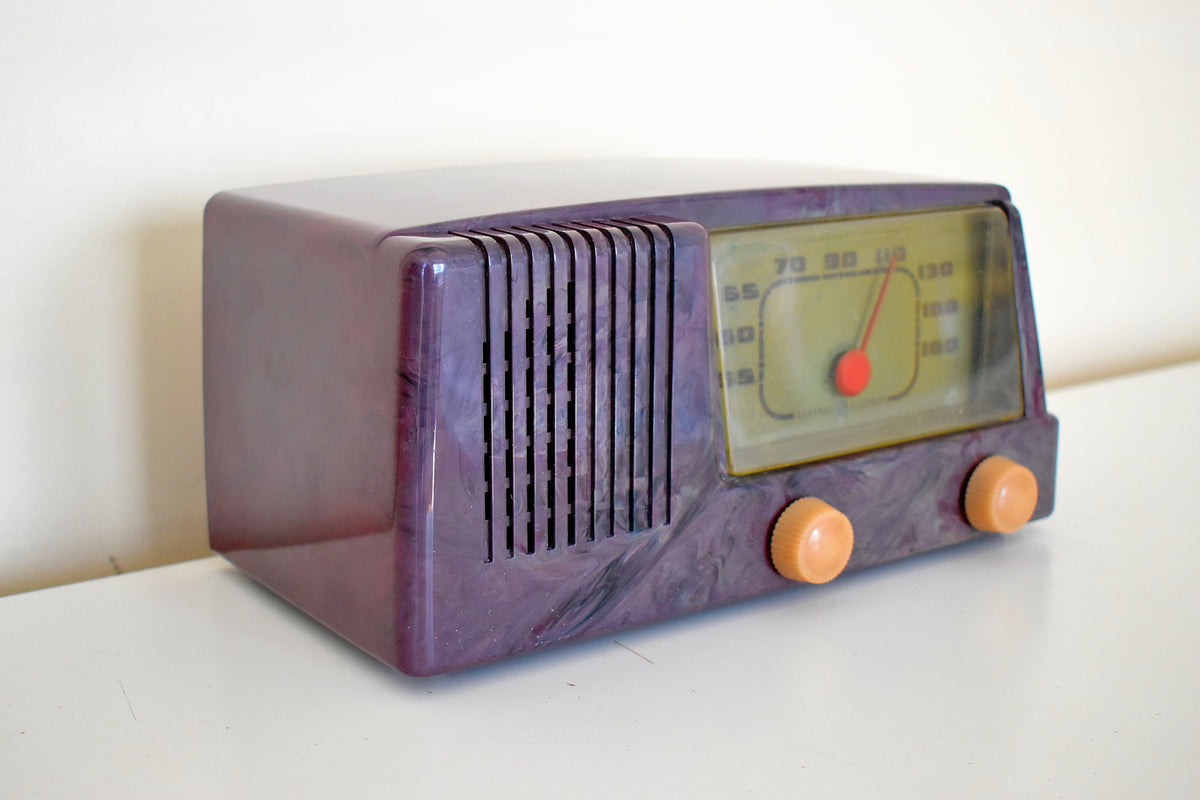 パープル ヘイズ 1950 ゼネラル エレクトリック モデル 400 真空管