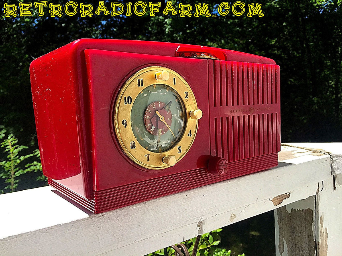 Sold June 16 2016 Bluetooth Mp3 Ready Cherry Red Mid Century Jetsons 1951 General 1179