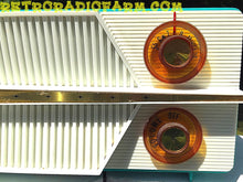 Load image into Gallery viewer, SOLD! - Dec 17, 2016 - AZURITE Blue Mid Century Jet Age Retro 1959 Olympic Model 557 Tube AM Radio Totally Awesome!! - [product_type} - Olympic - Retro Radio Farm