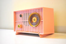Load image into Gallery viewer, Bluetooth Ready To Go - Precious Pink 1957 RCA Model 8-X-5F &quot;The Lyons&quot; AM Vacuum Tube Radio Excellent Condition Works Great!