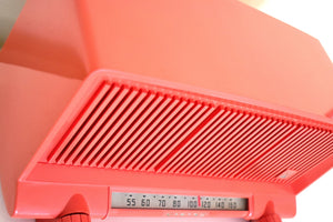 Coral Pink 1958 Viking Model RM-290R AM Vacuum Tube Radio Excellent Plus Condition Rare Model!