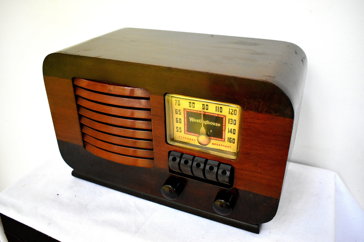 Westinghouse ヴィンテージ ラジオ woodwestinghous_001_1200x1200.