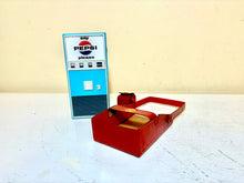 Load image into Gallery viewer, Beatles First Visit! Pepsi Vending AM Portable Transistor Radio Excellent Condition Loud Clear Sounding! Original Carry Case and Earplugs!