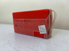 Load image into Gallery viewer, Cardinal Red 60s Ideal Unknown Model Portable AM Transistor Radio Excellent Condition Loud Clear Sounding!