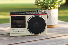 Load image into Gallery viewer, GenX 80s Retro General Electric GE Model 3-5244A AM FM Cassette Stereo Mini Boombox Radio! Sounds Great Excellent Condition!