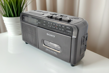 画像をギャラリービューアに読み込む, Tech Black 1980s 90s Sony Model ICF-C610 AM FM Digital Alarm Clock Radio! Excellent Condition!