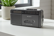 画像をギャラリービューアに読み込む, Tech Black 1980s 90s Sony Model ICF-C610 Dream Machine AM FM Digital Alarm Clock Radio! Excellent Condition!
