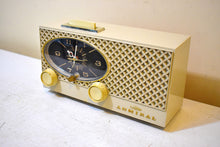 Load image into Gallery viewer, Bluetooth Ready To Go - Sandalwood Vintage 1964 Admiral Model Y-3557 AM Vacuum Tube Alarm Clock Radio Sounds Great!