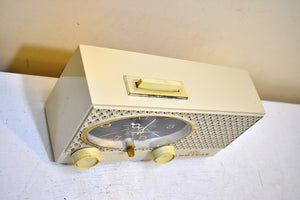 Bluetooth Ready To Go - Sandalwood Vintage 1964 Admiral Model Y-3557 AM Vacuum Tube Alarm Clock Radio Sounds Great!