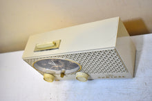 Load image into Gallery viewer, Bluetooth Ready To Go - Sandalwood Vintage 1964 Admiral Model Y-3557 AM Vacuum Tube Alarm Clock Radio Sounds Great!