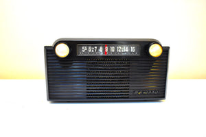 カルセドニーブラック 1952 アドミラル 5G32N AM 真空管ラジオ ミッドセンチュリー スペードの魅力！