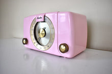 Load image into Gallery viewer, Barbara Ann Pink 1950 Arvin Model 451T Vacuum Tube Radio Sounds Great Whiz Bang Illuminated Tuning Ring!