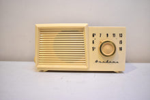 Load image into Gallery viewer, Bluetooth Ready To Go - Ivory White 1955 Airline Model GSE-1620A AM Vacuum Tube Radio Excellent Condition Great Receiver!