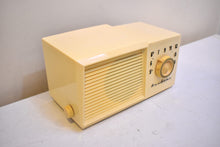 Load image into Gallery viewer, Bluetooth Ready To Go - Ivory White 1955 Airline Model GSE-1620A AM Vacuum Tube Radio Excellent Condition Great Receiver!