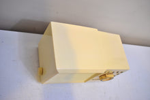 Load image into Gallery viewer, Bluetooth Ready To Go - Ivory White 1955 Airline Model GSE-1620A AM Vacuum Tube Radio Excellent Condition Great Receiver!