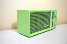 Load image into Gallery viewer, Apple Green 1956 Arvin Model 2563 Vacuum Tube AM Radio Excellent Condition &amp; Sounds Great!