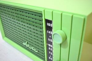 Apple Green 1956 Arvin Model 2563 Vacuum Tube AM Radio Excellent Condition & Sounds Great!