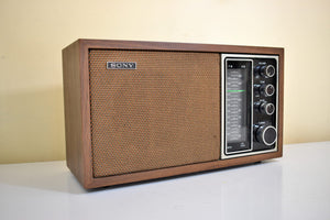Sony Only! 1975-1977 Sony Model TFM-9440W AM/FM Solid State Transistor Radio Popular Model!