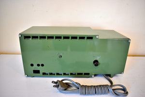 Olive Green 1953 Capehart Farnsworth Model T-20 AM Vintage Vacuum Tube Radio Sounds Great! Awesome Model!