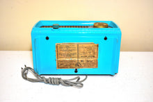 画像をギャラリービューアに読み込む, Turquoise and Wicker Vintage 1949 Capehart Model 3T55B AM Vacuum Tube Radio Totally Restored and Sounds Wonderful!