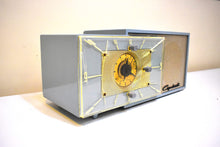 Load image into Gallery viewer, Battleship Gray 1954 Capehart Farnsworth Model TC-62 AM Vintage Vacuum Tube Radio Sounds Great! Awesome Model!