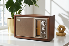 Charger l'image dans la galerie, Bluetooth Ready To Go - 1975-1977 Sony Model ICF-9550W AM/FM Solid State Transistor Radio Sounds Fantastic! Sony Only!