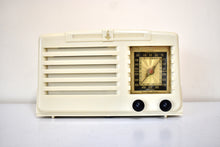 画像をギャラリービューアに読み込む, Carrara Ivory 1941 Emerson Model 414 AM Vacuum Tube Radio Golden Age Beauty! Excellent Condition! Sounds Heavenly!