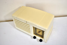 画像をギャラリービューアに読み込む, Carrara Ivory 1941 Emerson Model 414 AM Vacuum Tube Radio Golden Age Beauty! Excellent Condition! Sounds Heavenly!