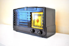 画像をギャラリービューアに読み込む, アンバーブラウン ベークライト 1948 RCA Victor Model 8-X-541 真空管AMラジオサウンド 大好評ベークライト！