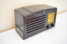 画像をギャラリービューアに読み込む, アンバーブラウン ベークライト 1948 RCA Victor Model 8-X-541 真空管AMラジオサウンド 大好評ベークライト！